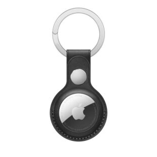 Leather Key Ring for AirTag - Black (Copy)