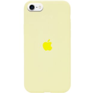 Чехол iPhone SE 2020 Silicone case - Mellow Yellow (Copy)