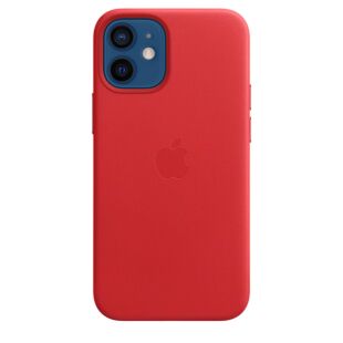 iPhone 12 Mini Leather Case with MagSafe (PRODUCT)RED (MHK73)