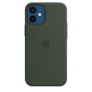 iPhone 12 Mini Silicone Case with MagSafe Cyprus Green (MHKR3)