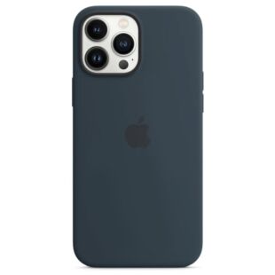 Чохол Apple Silicone case with MagSafe for iPhone 13 Pro Max - Midnight (High Copy)