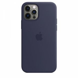 Чехол Apple Silicone case for iPhone 12 Pro Max - Midnight Blue (Copy)