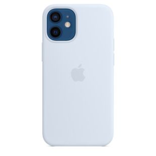 Чехол для iPhone 12 Mini Silicone Case with MagSafe Cloud Blue (MKTP3)