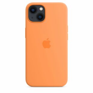 Чехол для iPhone 13 Silicone Case with MagSafe Marigold (MM243)