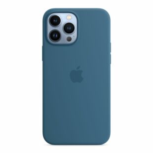 Чехол для iPhone 13 Pro Max Silicone Case with MagSafe Blue Jay (MM2Q3)