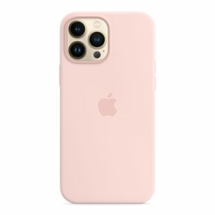 Чехол для iPhone 13 Pro Max Silicone Case with MagSafe Chalk Pink (MM2R3)