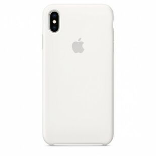 Cover iPhone XS Max Silicone Case - White (MRWF2)
