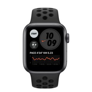 Apple Watch Nike+ Series 6 GPS + LTE 44mm Space Gray Aluminium Case with Anthracite Black Nike Sport Band (MG2J3/M09Y3)