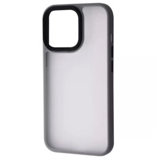 Shadow Matt Buttons Case for iPhone 13 Pro Max Gray