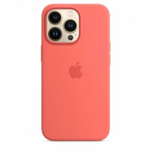 Чехол Apple Silicone case for iPhone 13 Pro Max - Pink Pomelo (High Copy)