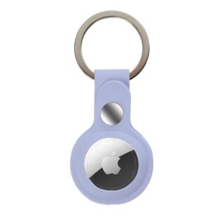 Silicone Key Ring for AirTag - Violet