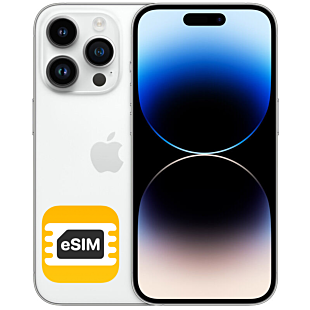 Apple iPhone 14 Pro 128Gb Silver E-Sim version (MQ003)