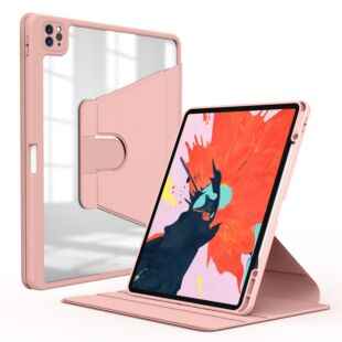 Wiwu Waltz Rotative Case for iPad 10.2 (19-20) - Pink