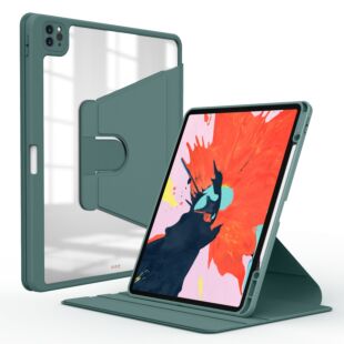 Wiwu Waltz Rotative Case for iPad 10.2 (19-20) - Dark Green