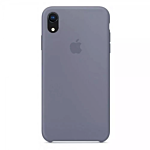 Cover iPhone XR Lavender Gray Silicone Case (High Copy)