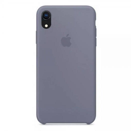 Чехол iPhone XR Lavender Gray Silicone Case (Copy) 000011554