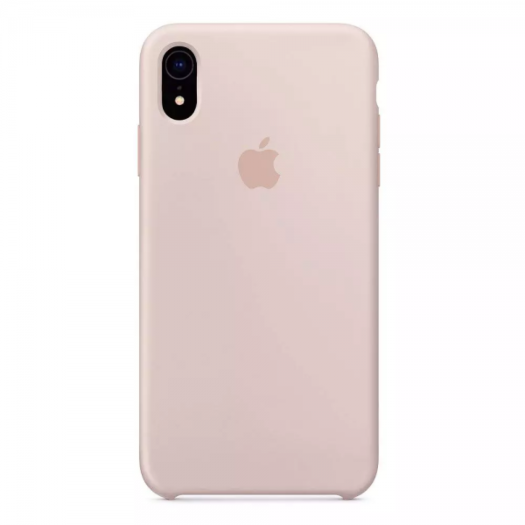 Чехол iPhone XR Pink Sand Silicone Case (High Copy) 000010196