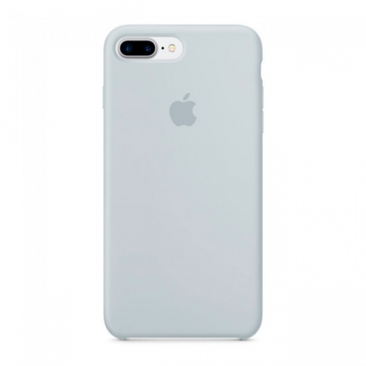 Cover iPhone 7 Plus - 8 Plus Mist Blue Silicone Case (High Copy) 000005557