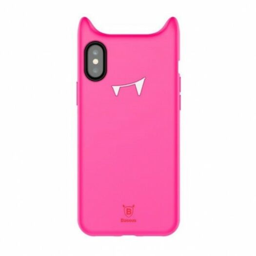 Cover Baseus Devil Baby Case for iPhone X/Xs - Rose 000008519