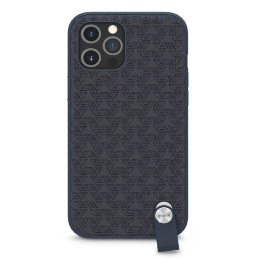Чехол Moshi Altra Slim Case with Wrist Strap for iPhone 12 Pro Max, Midnight Blue 99MO117009