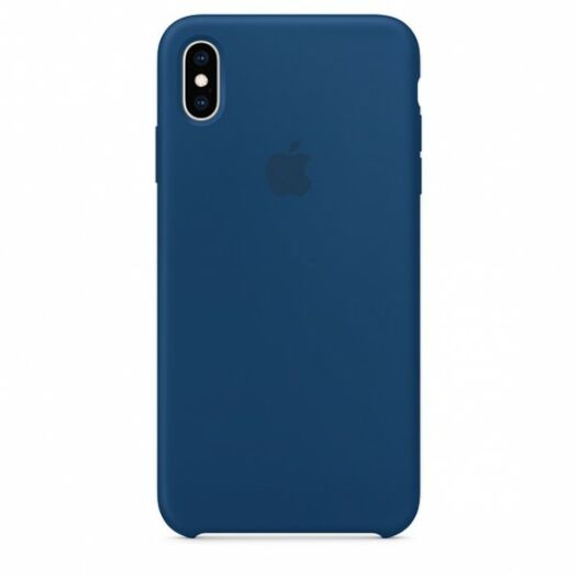 Cover iPhone Xs Silicone Case - Blue Horizon (MTF92) 000010171