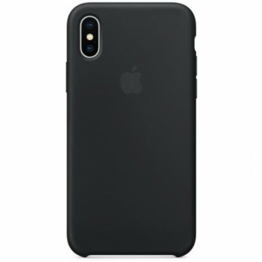 Cover iPhone X Silicone Case Black (MQT12) 000007641