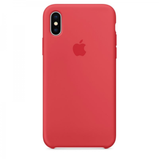 Cover iPhone Xs Raspberry Silicone Case (High Copy) iPhone Xs Raspberry Silicone Case High Copy