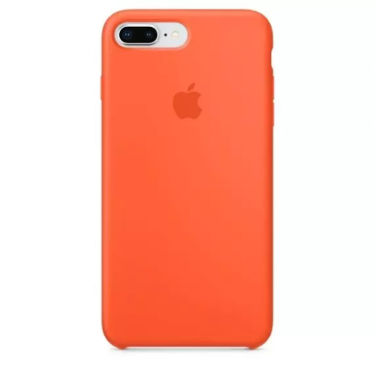 Чехол iPhone 7 Plus - 8 Plus Spicy Orange Silicone Case (Copy) 000008136