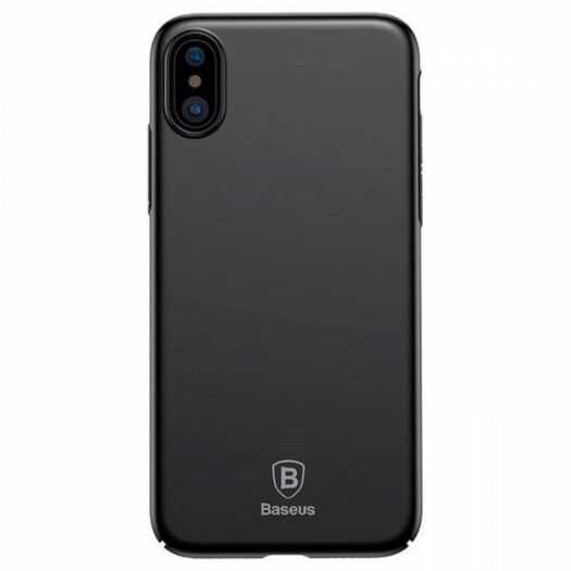 Чехол Baseus Thin Case PC for iPhone X/Xs - Black 000007299