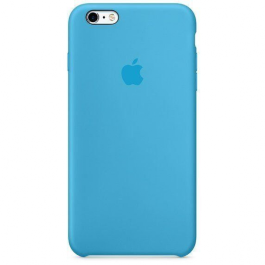 Чехол iPhone 6-6s Blue Silicone Case (Copy) 000004918