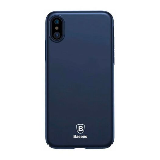 Чехол Baseus Thin Case PC for iPhone X/Xs - Dark Blue 000007300