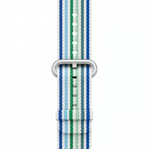 Apple Blue Stripe Woven Nylon Band 38-40mm (MRHA2) MRHA2