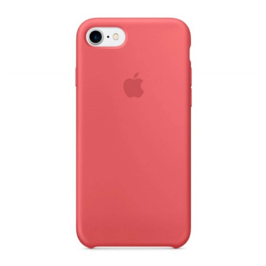 Чехол iPhone 7 - 8 Camellia Silicone Case (High Copy) 000007680
