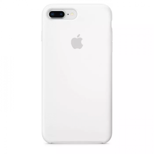 Чехол iPhone 7 Plus - 8 Plus White Silicone Case (Copy) 000005708