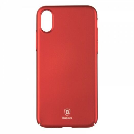 Чехол Baseus Thin Case PC for iPhone X/Xs - Red 000007298