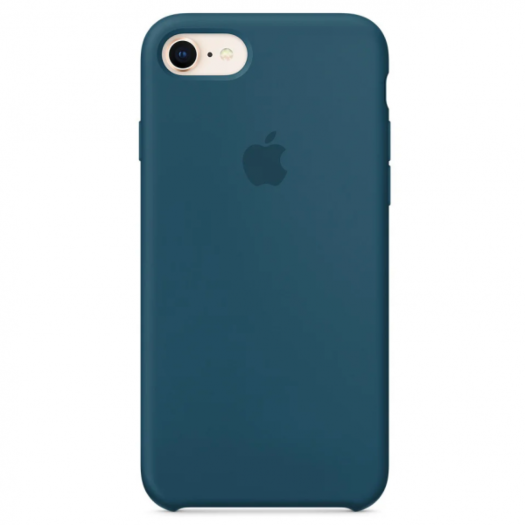 Чехол iPhone 7 - 8 Cosmos Blue Silicone Case (High Copy) 000009435