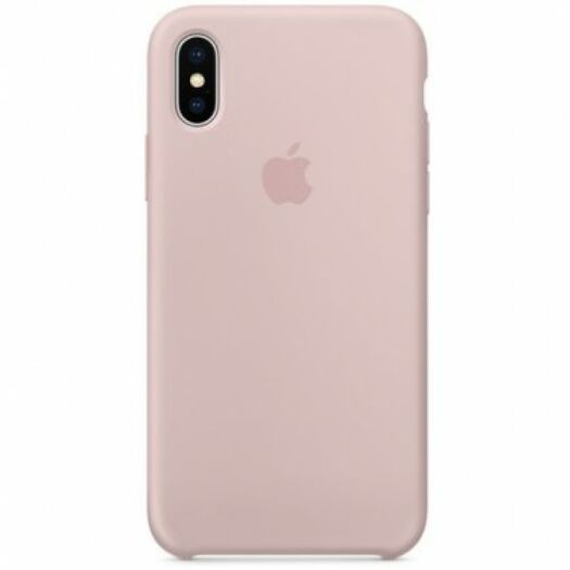 Чехол iPhone X Silicone Case Pink Sand (MQT62) 000007642