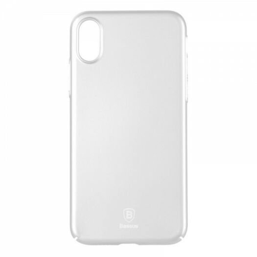 Чехол Baseus Thin Case PC for iPhone X/Xs - White 000007301