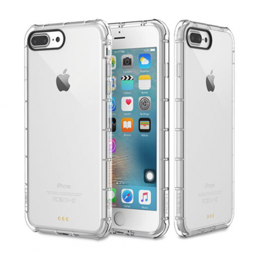 Cover Rock Fence Series for IPhone 7 Plus/ 8 Plus TPU - Transparent 000005443