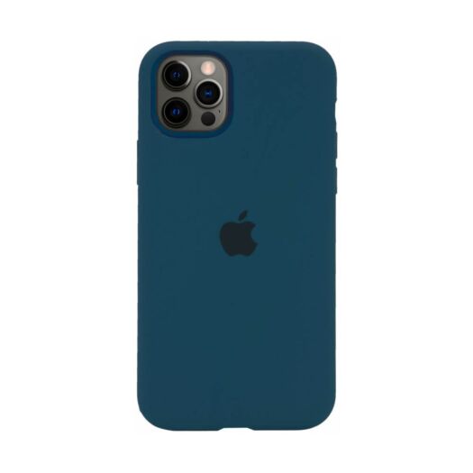 Чехол Apple Silicone case for iPhone 12/12 Pro - Cosmos Blue (Copy) 000017408