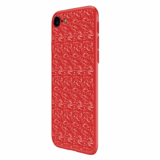 Cover Baseus Plaid Case for iPhone 7/8 - Red 000008484
