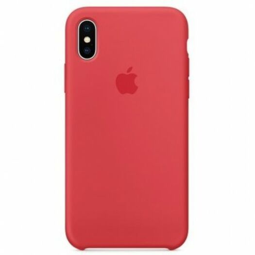 Чехол iPhone X Silicone Case Red Respberry (MRG12) 000008724
