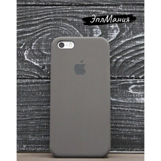 Чехол iPhone SE Smoke Gray Silicone Case (Copy) 000006064
