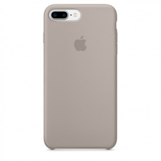 Cover iPhone 7 Plus - 8 Plus Smoke Gray Silicone Case (High Copy) 000006547