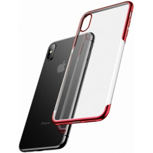 Чехол Baseus Shining Case TPU for iPhone X/Xs - Red 000010561
