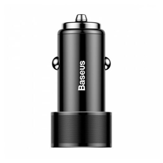 Baseus Small Screw 3.4A Dual-USB Car Charger Black 000011050