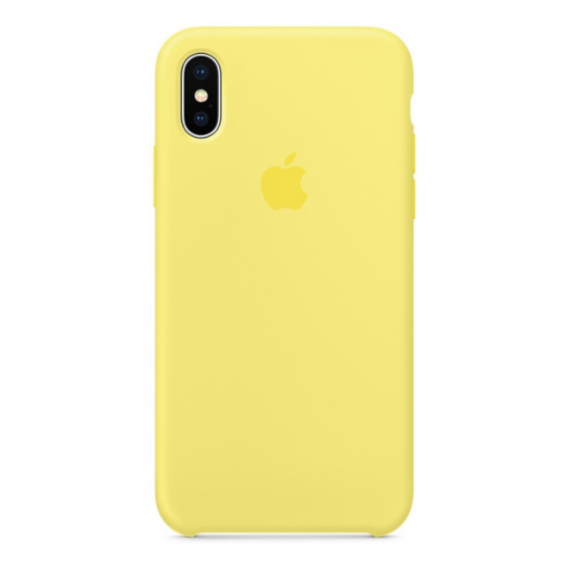 Чехол iPhone Xs Lemonade Silicone Case (Copy) 000011249