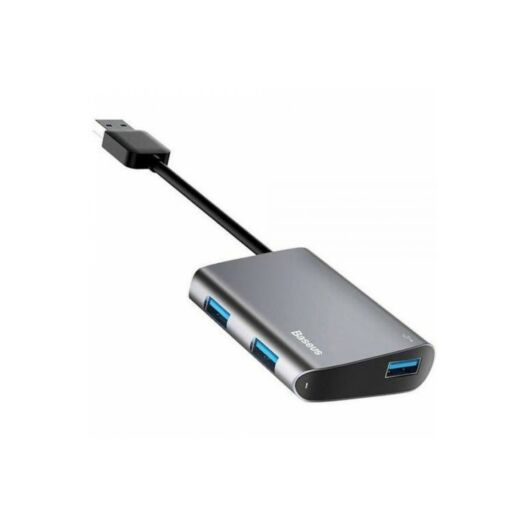 Адаптер Baseus Enjoyment series USB to 3 x USB 3.0  HUB Adapter Dark gray 000008520