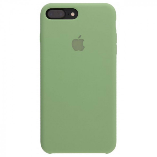 Cover iPhone 7 Plus - 8 Plus Green Silicone Case (High Copy) 000008108