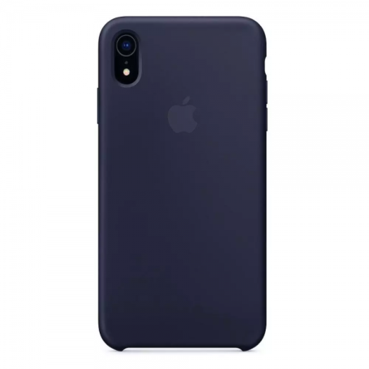 Чехол iPhone XR Midnight Blue Silicone Case (High Copy) 000010195